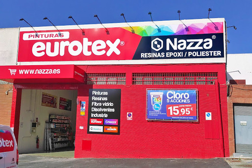 fachada tienda pinturas jerez 